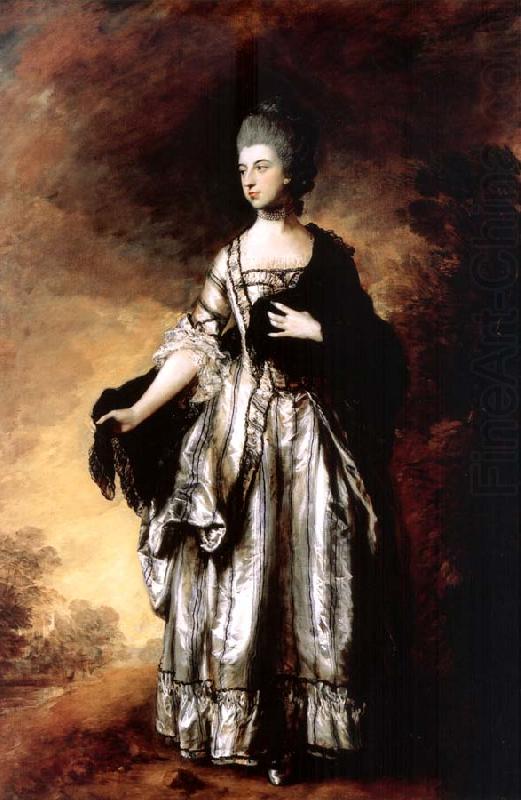 Isabella,Viscountess Molyneux, Thomas Gainsborough